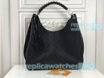 Top Grade Clone L---V Fashional Style Black Genuine Leather Women's Shoulder Bag